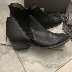 Black Aquatalia booties, excellent condition